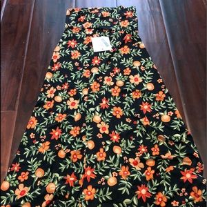 Sold lularoe 🍊Maxi skirt/dress Small NWT🍊🍊